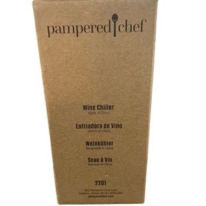 Pampered Chef Wine Chiller 2201-New in Box-Original Plastic & Instructions